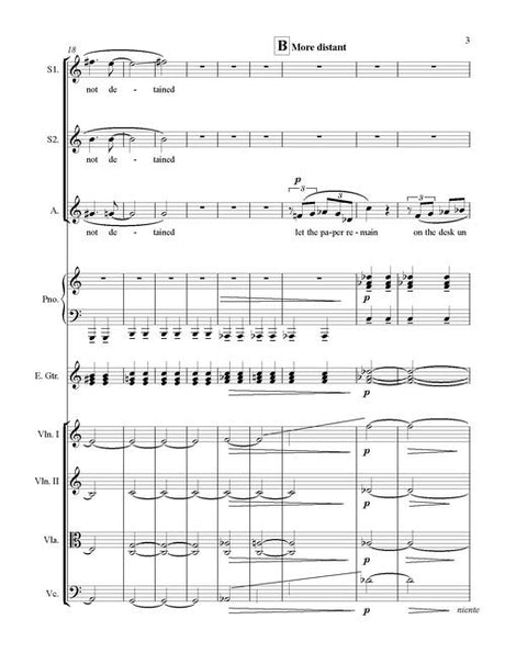 Mazzoli: As Long As We Live