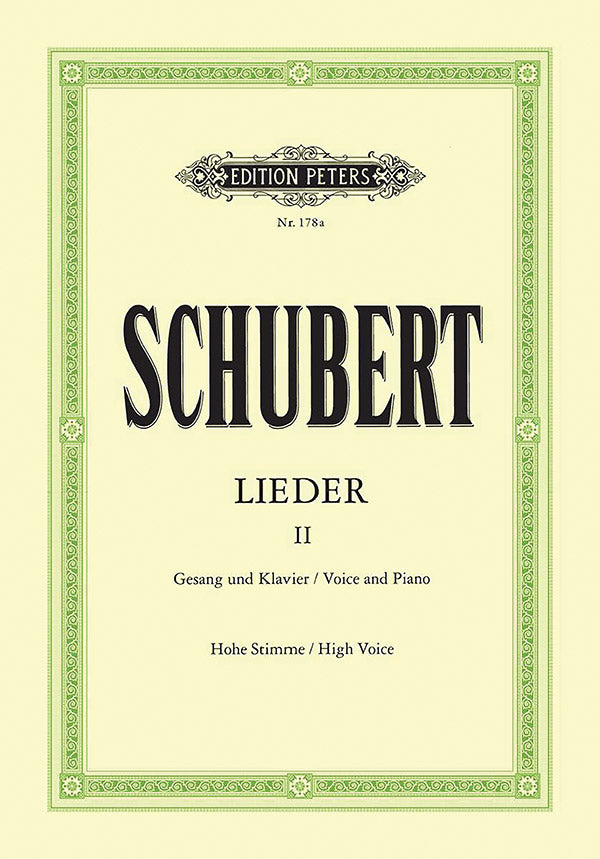 Schubert: Lieder - Volume 2