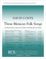 Conte: Three Mexican Folk Songs