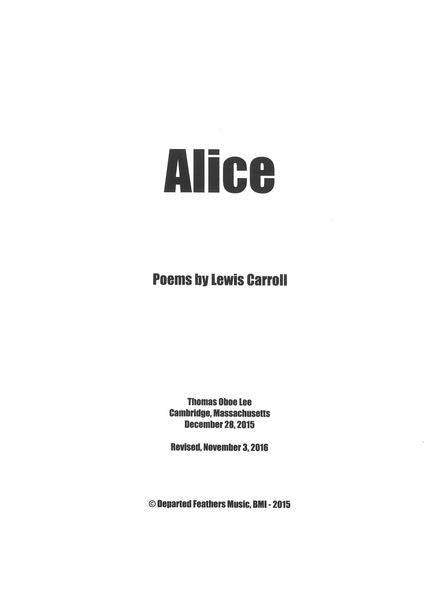 T.O. Lee: Alice