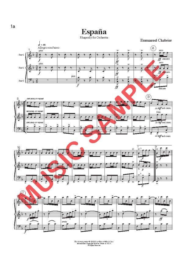 Music for Three - España!