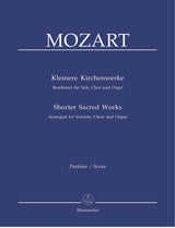 Mozart: Shorter Sacred Works (arr. for solosits, choir and organ)