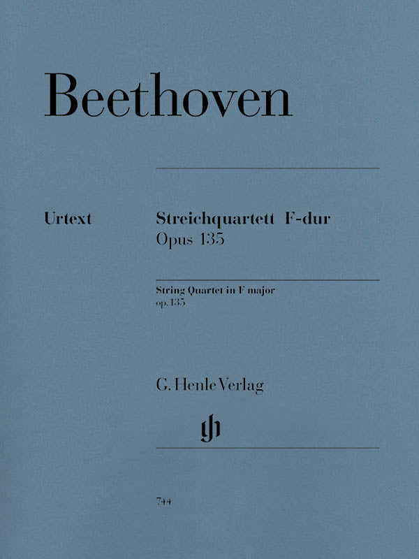 Beethoven: String Quartet in F Major, Op. 135 – Ficks Music