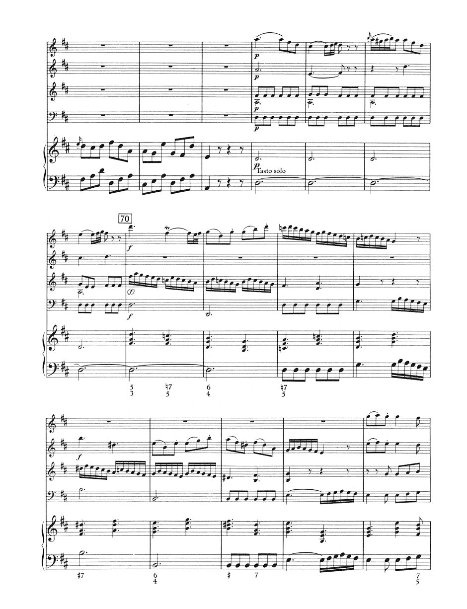 J.C. Bach: Quintet in D Major for Flute, Oboe, Violin, Cello and Harpsichord