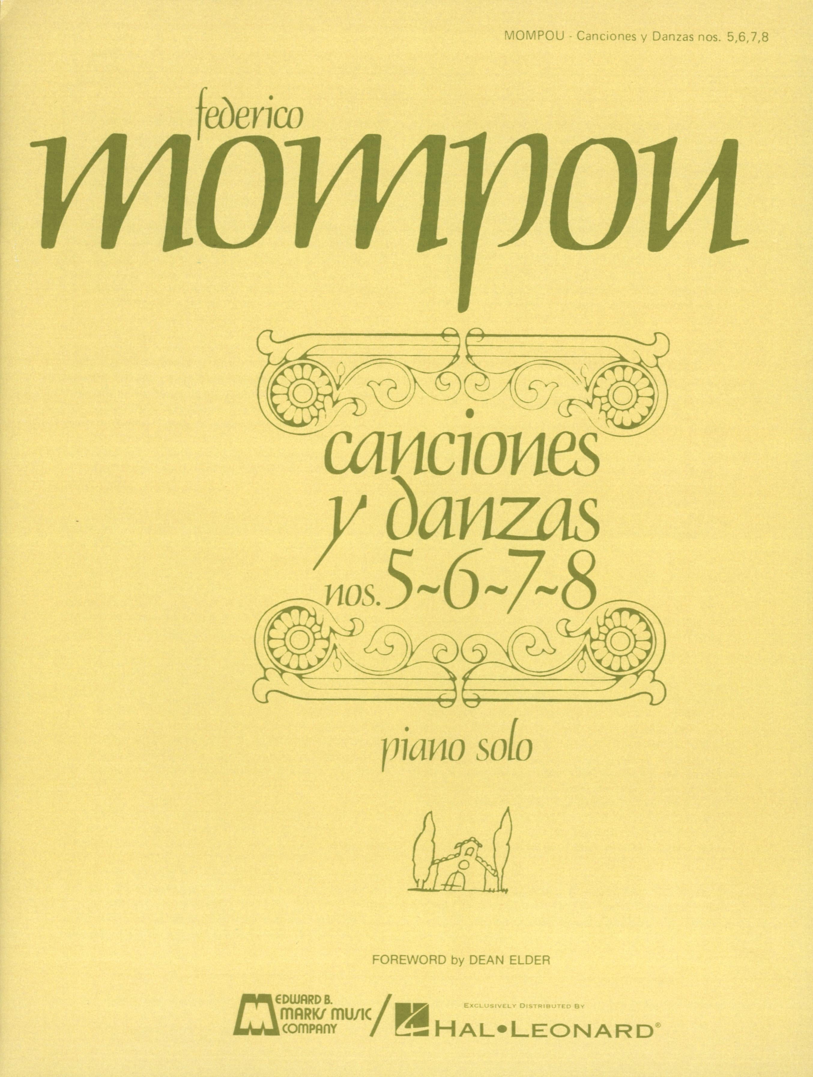 Sheet music composed by Frederic Mompou (1893-1987) – Ficks Music