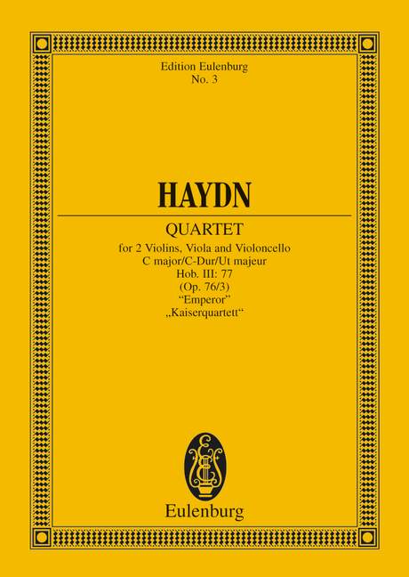 Haydn: String Quartet in C Major, Op. 76, No. 3