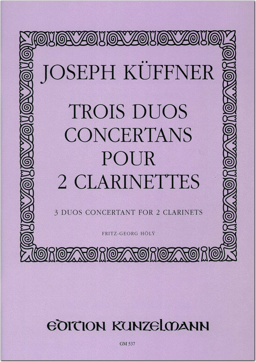 Küffner: 3 Duos concertants