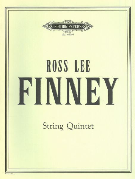 Finney: String Quintet