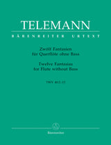 Telemann: 12 Fantasias for Solo Flute, TWV 40:2-13