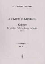 J. Klengel: Double Concerto for Violin & Cello, Op. 61