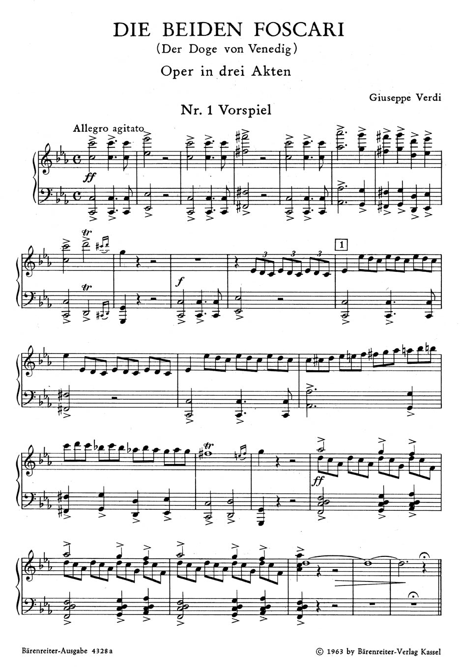 Verdi: Die beiden Foscari