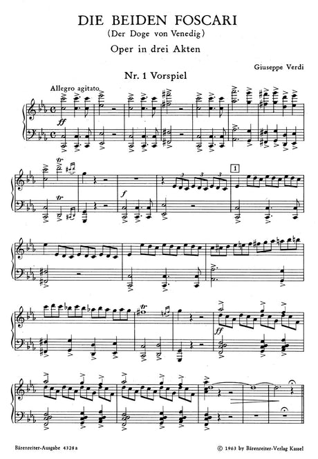Verdi: Die beiden Foscari