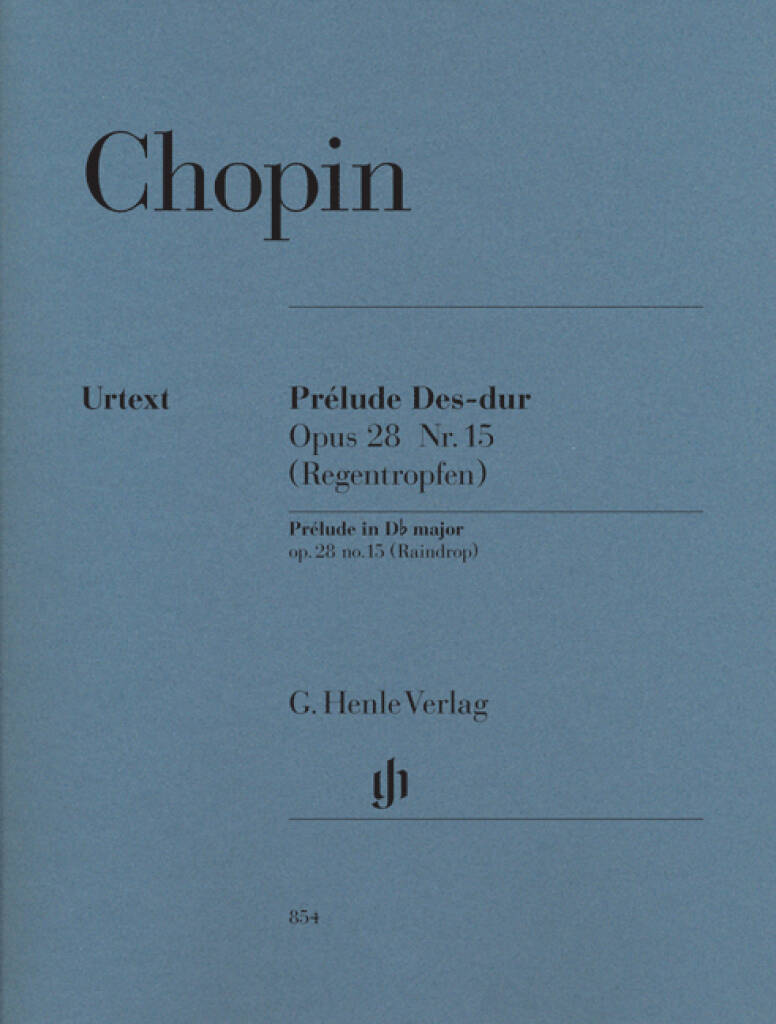 Chopin: Prélude in D-flat Major, Op. 28, No. 15 (