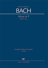 Bach: Mass in F Major, BWV 233
