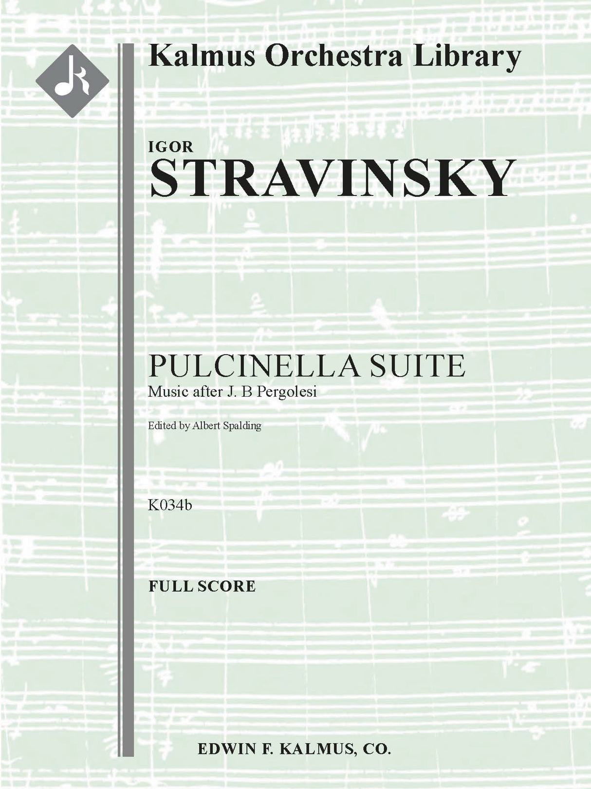 Stravinsky: Suite from Pulcinella