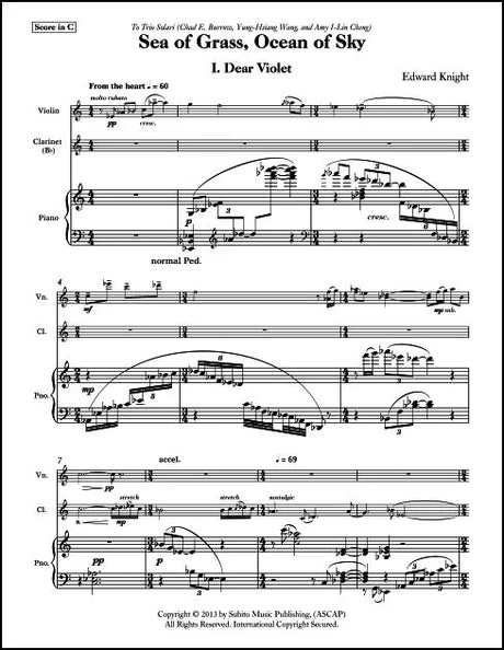 Knight: Sea of Grass, Ocean of Sky