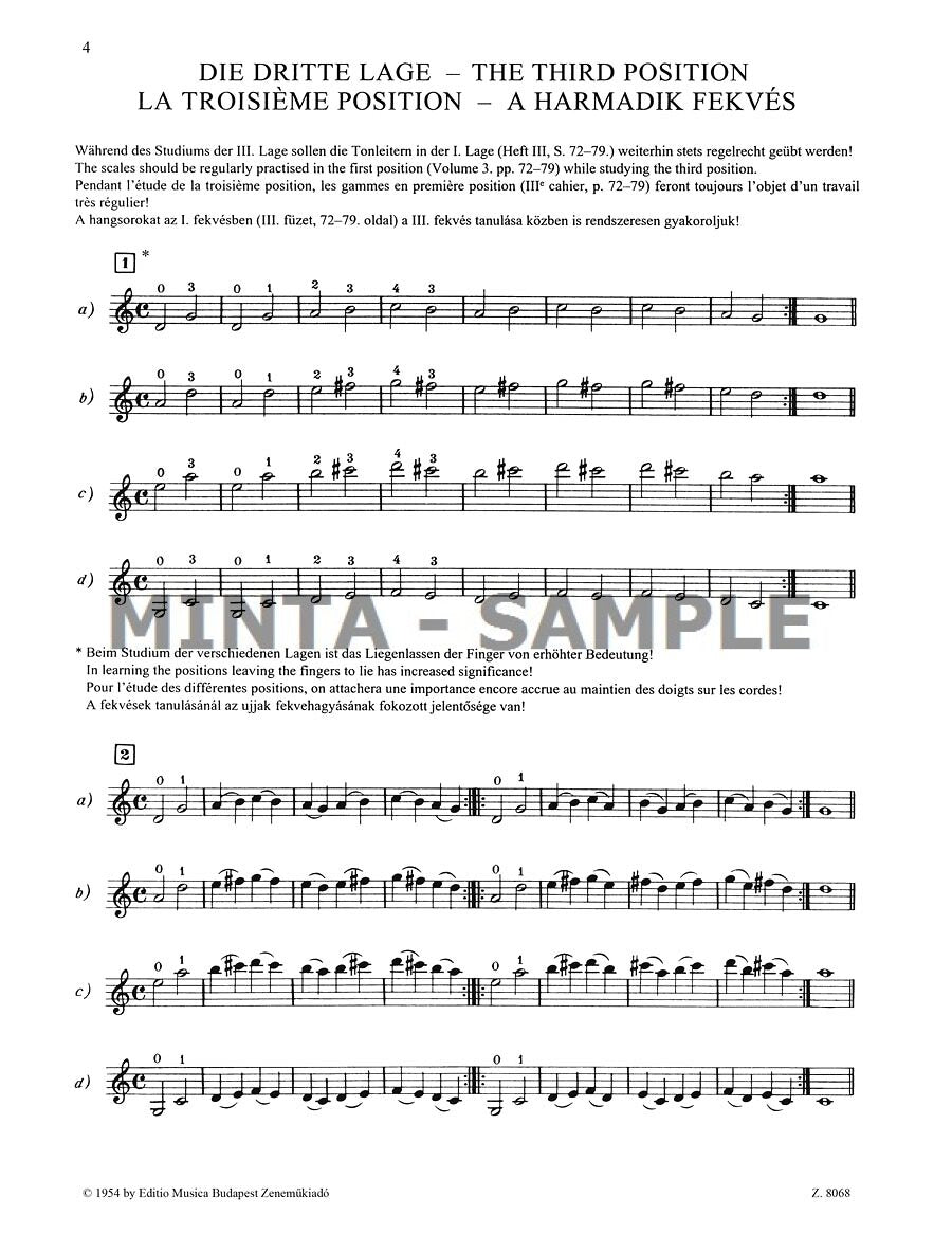 Violin Tutor - Volume 4b