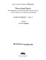 Dotzauer: Two-Octave Scales from Appendix 1 of the Cello School, Op. 65