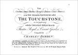 Dibdin: The Touchstone or Harlequin Traveller, 1779