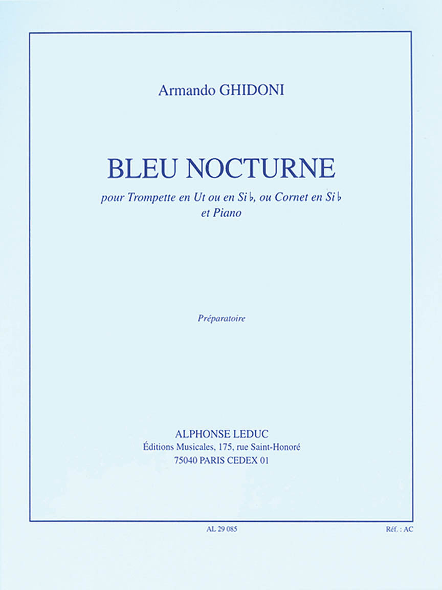 Ghidoni: Bleu Nocturne