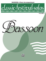 Classic Festival Solos - Bassoon - Volume 2