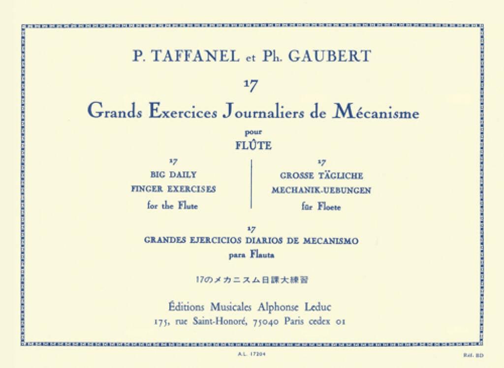 Taffanel/Gaubert: 17 Daily Exercises