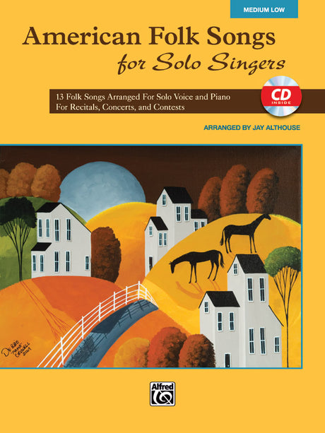 American Folk Songs for Solo Singers: 13 Folk Songs