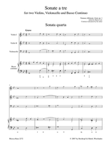 Albinoni: Trio Sonatas, Op. 1, Nos. 4-6