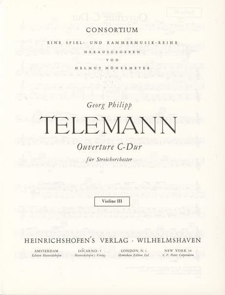Telemann: Overture in C Major