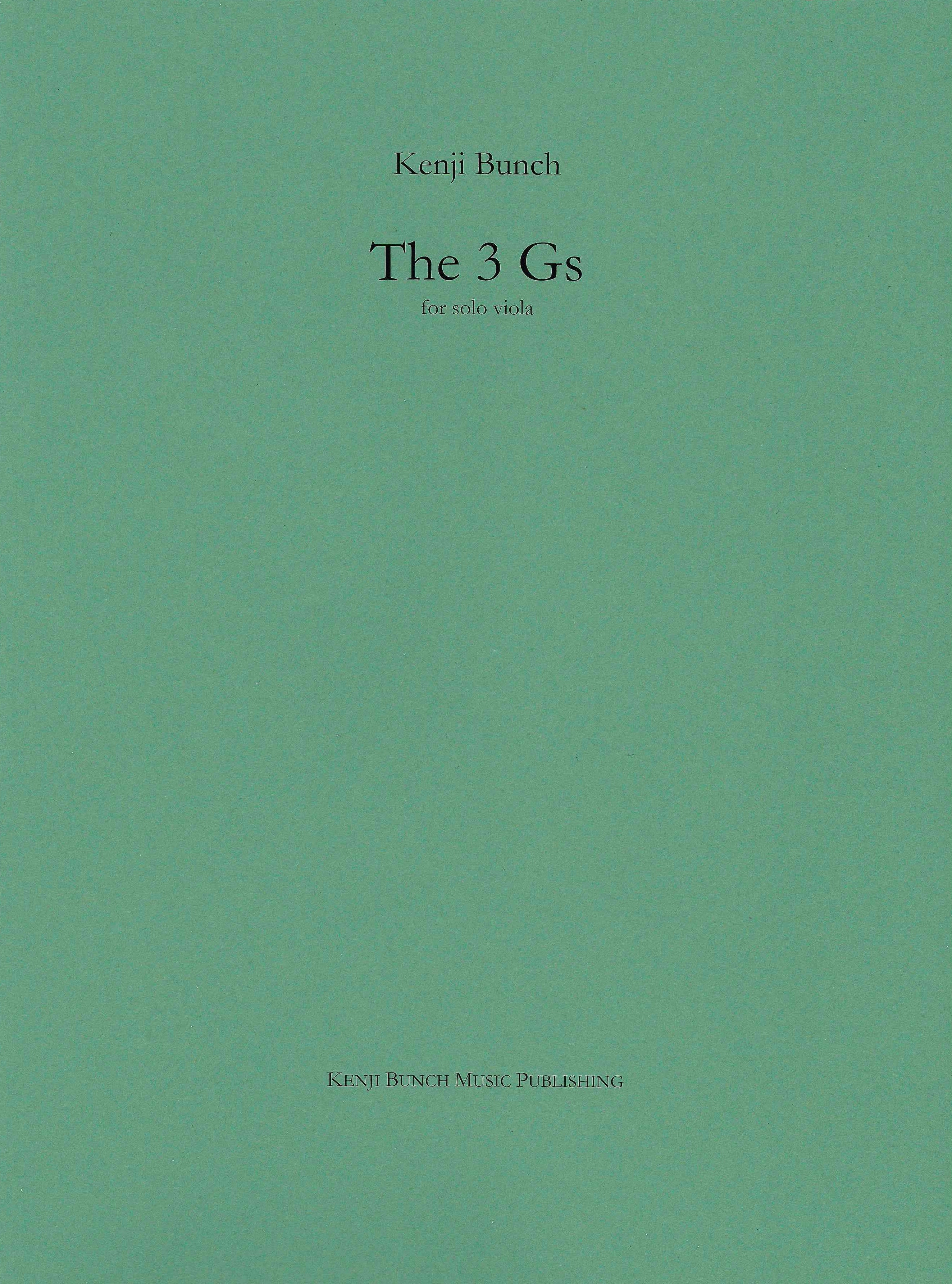 Bunch: The 3 Gs – Ficks Music