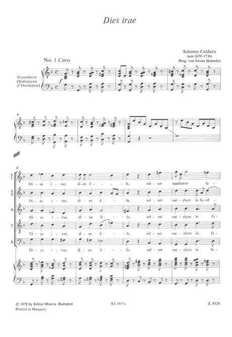 Caldara: Dies irae
