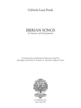 Frank: Iberian Songs