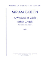 Gideon: Woman of Valor