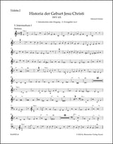 Schütz: Historia der Geburt Jesu Christi, SWV 435