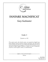 Gackstatter: Fanfare Magnificat