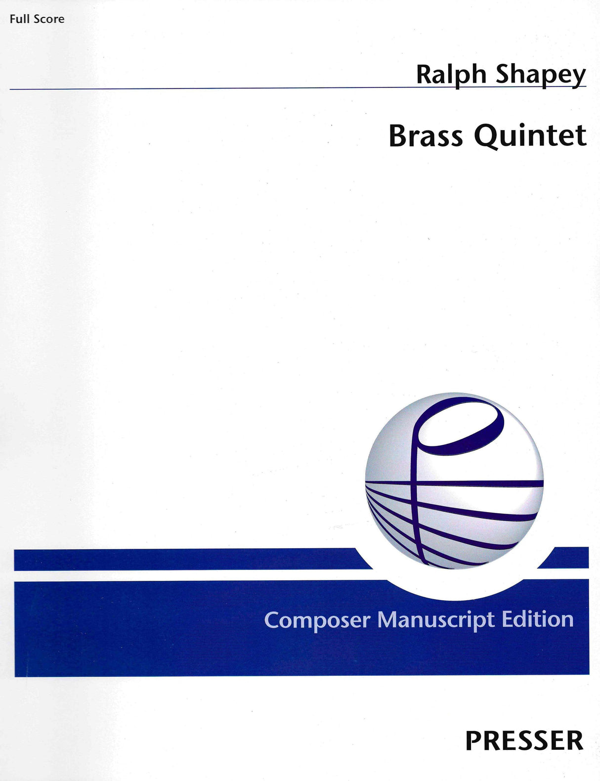 Shapey: Brass Quintet