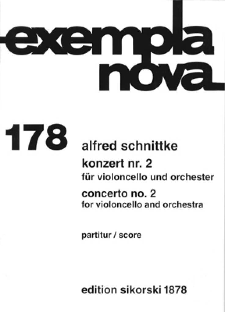 Schnittke: Cello Concerto No. 2