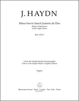 Haydn: Missa brevis Sancti Joannis de Deo, Hob. XXII:7