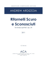 Ardizzoia: Ritornelli Scuro e Sconosciuti, Op. 34