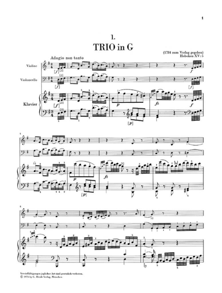 Haydn: Piano Trios - Volume 2