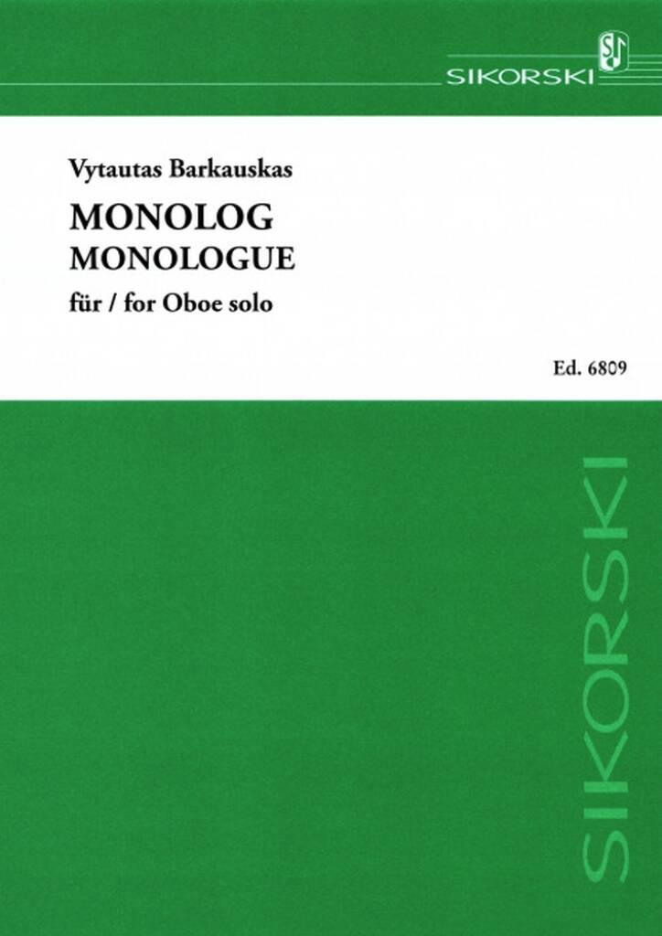 Barkauskas: Monolog