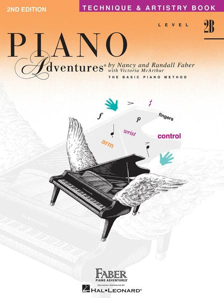 Faber Piano Adventures®: Level 2B – Technique & Artistry Book