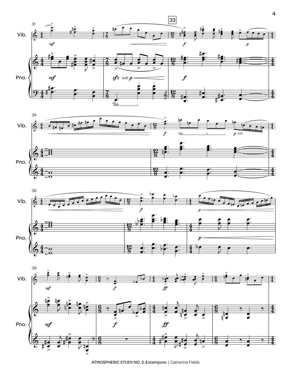 Fields: Atmospheric Study No. 2 ("Extempore")