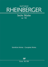 Rheinberger: 6 Pieces for Violin & Organ, Op. 150