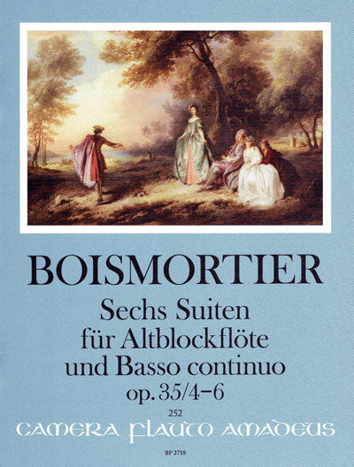 Boismortier: 6 Suites, Op. 35 - Volume 2 (Suites 4-6)