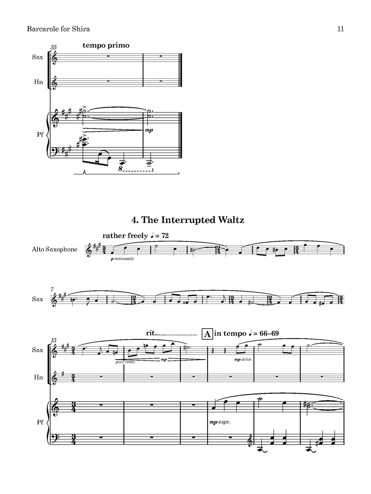R. Stern: Music for a Midsummer Evening
