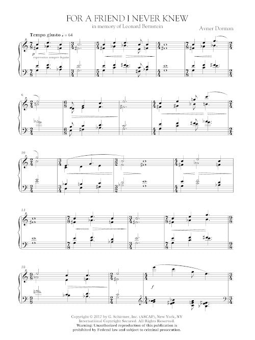 Dorman: For a Friend I Never Knew (An Anniversary for Lenny)