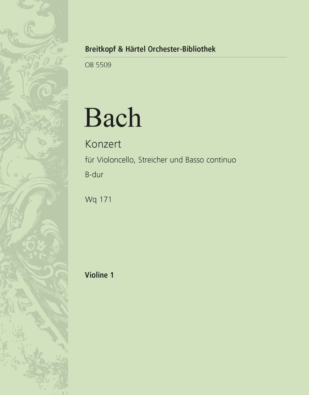 C.P.E. Bach: Cello Concerto in B-flat Major, Wq. 171 – Ficks Music