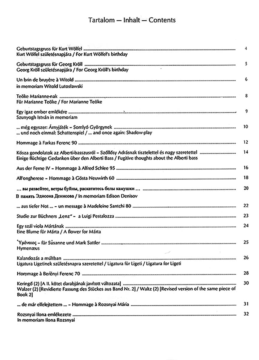 Kurtág: Games (Játékok) - Volume 7