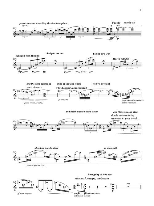Aucoin: Poem for Violin, Op. 1